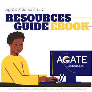 agate solutions Resource Guide Cover